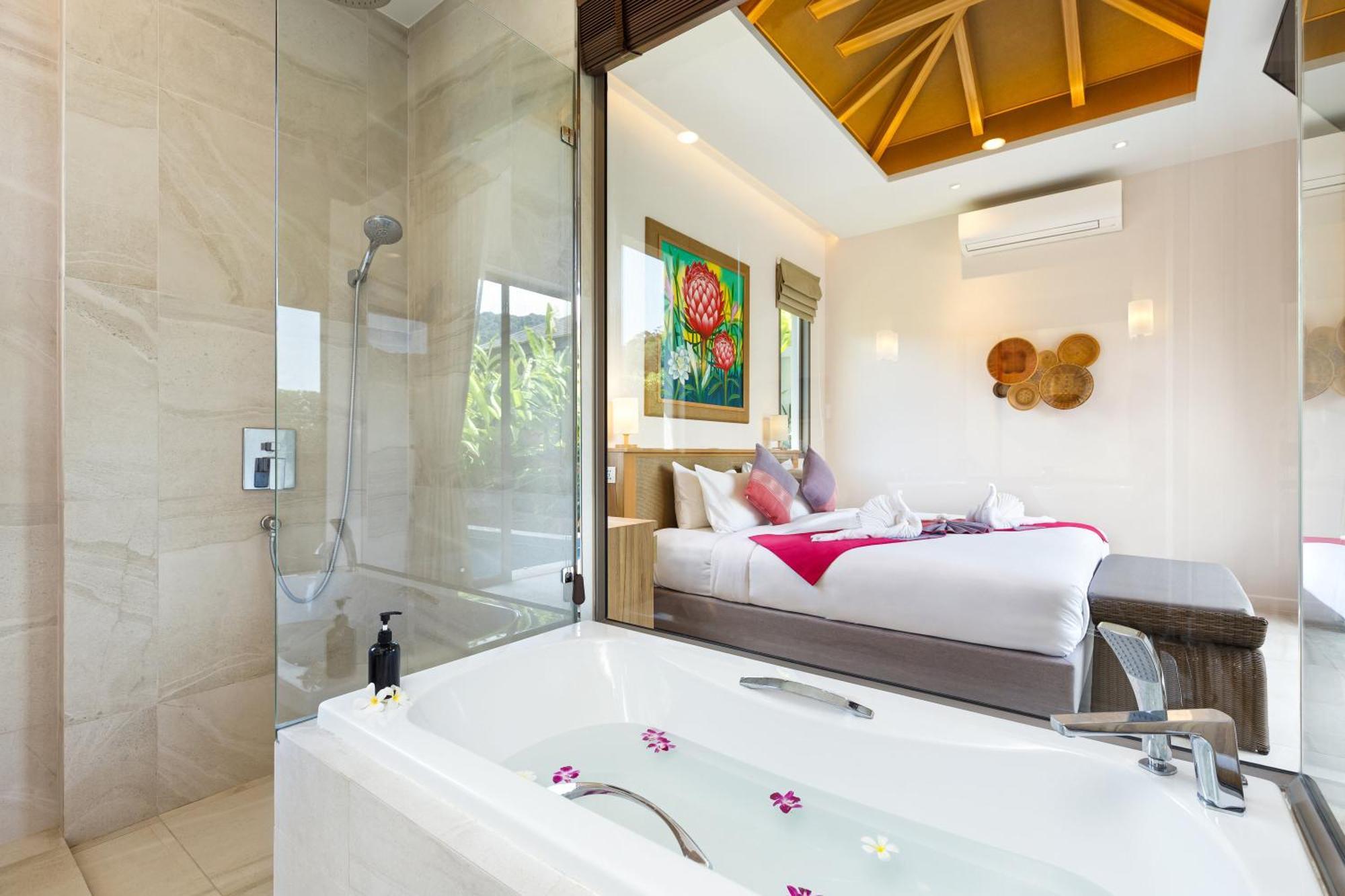 Private Resort Boutique Villa Dalaa 5 With Eco Pool, Near Kamala Beach Exterior foto